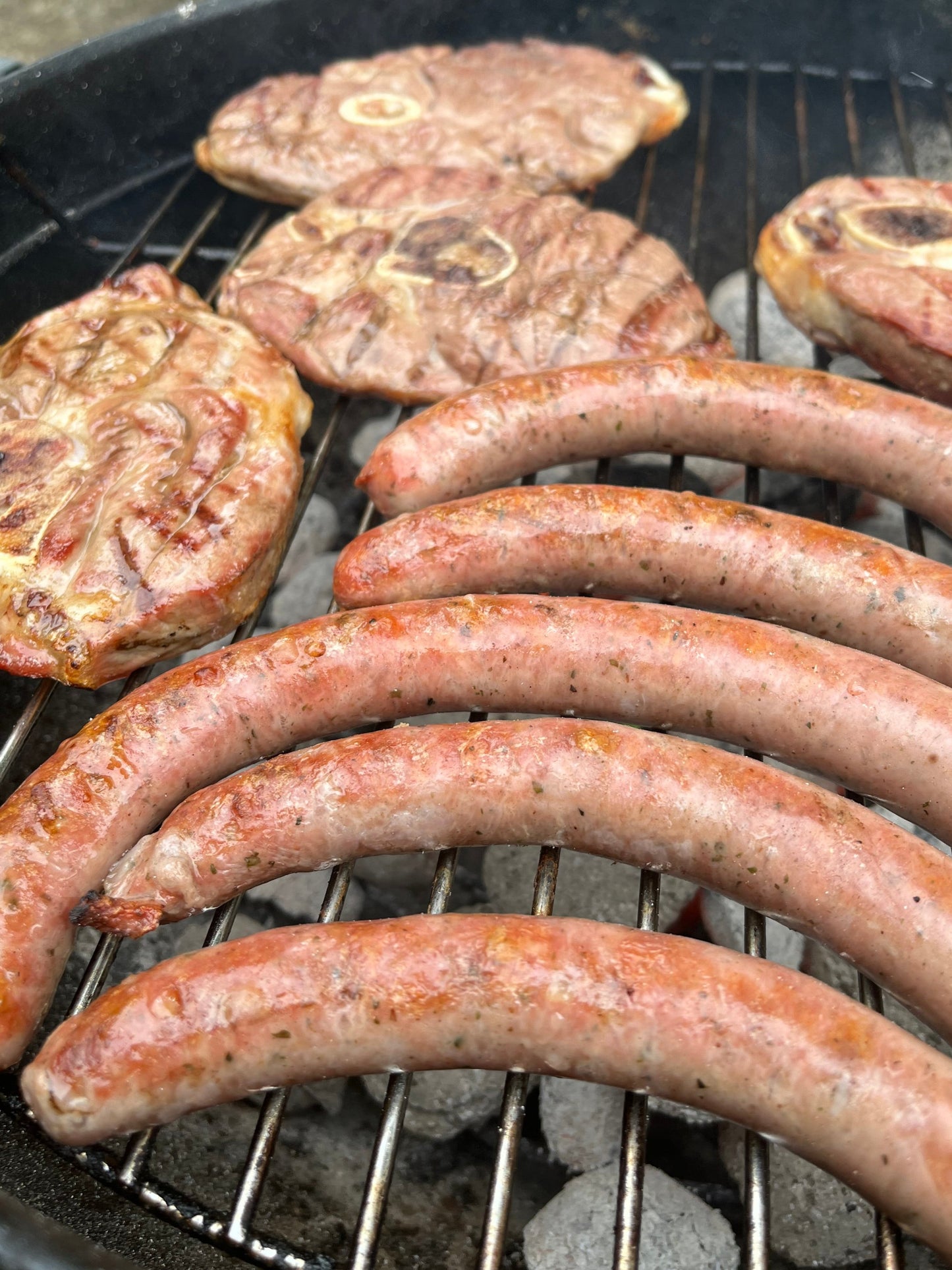 Bratwurst gebrüht vom Weiderind/Strohschwein